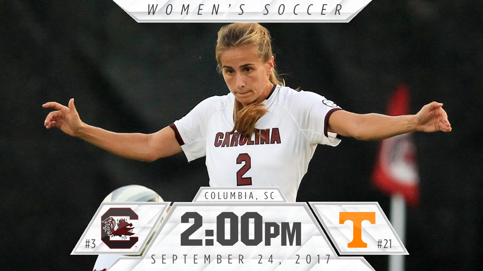 No. 3 Gamecocks Host No. 21 Tennessee In Top-25 Battle Sunday