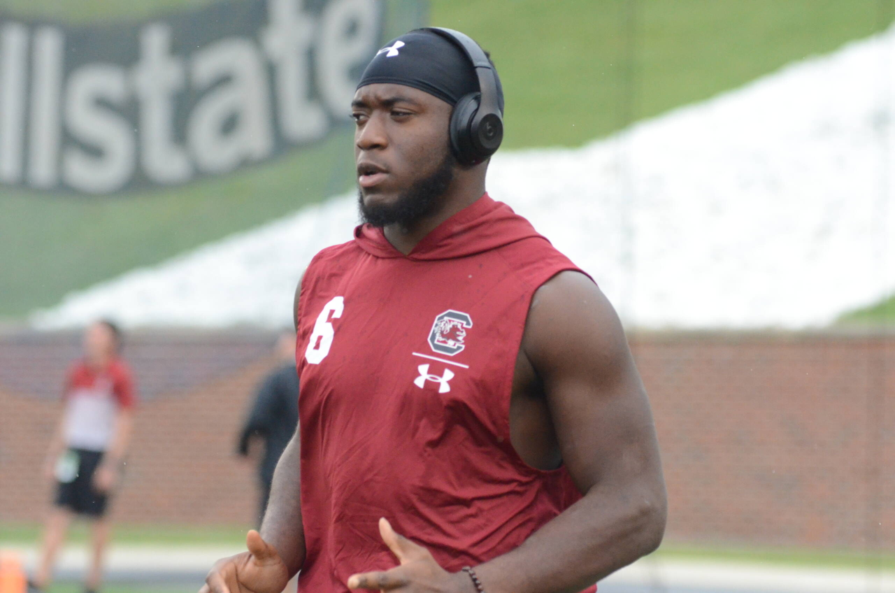 TJ Brunson (6) at Missouri (Sept. 21, 2019)