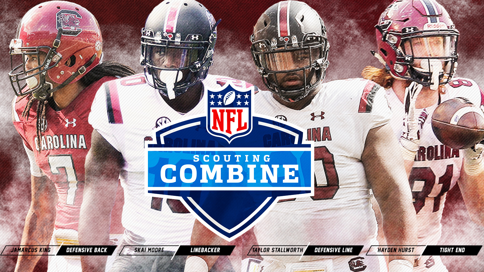 Four Gamecocks Invited to the NFL Combine