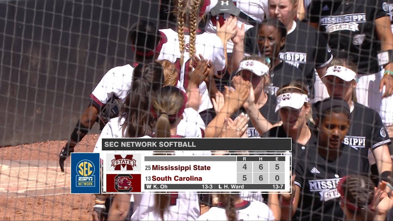 HIGHLIGHTS: Softball vs. Mississippi State — 4/29/18