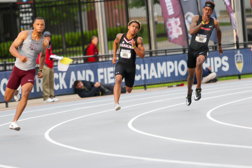 Carlos Wilson in action at the 2019 SEC Outdoor Track & Field Championships | May 9, 2019 | Photo by Charles Revelle