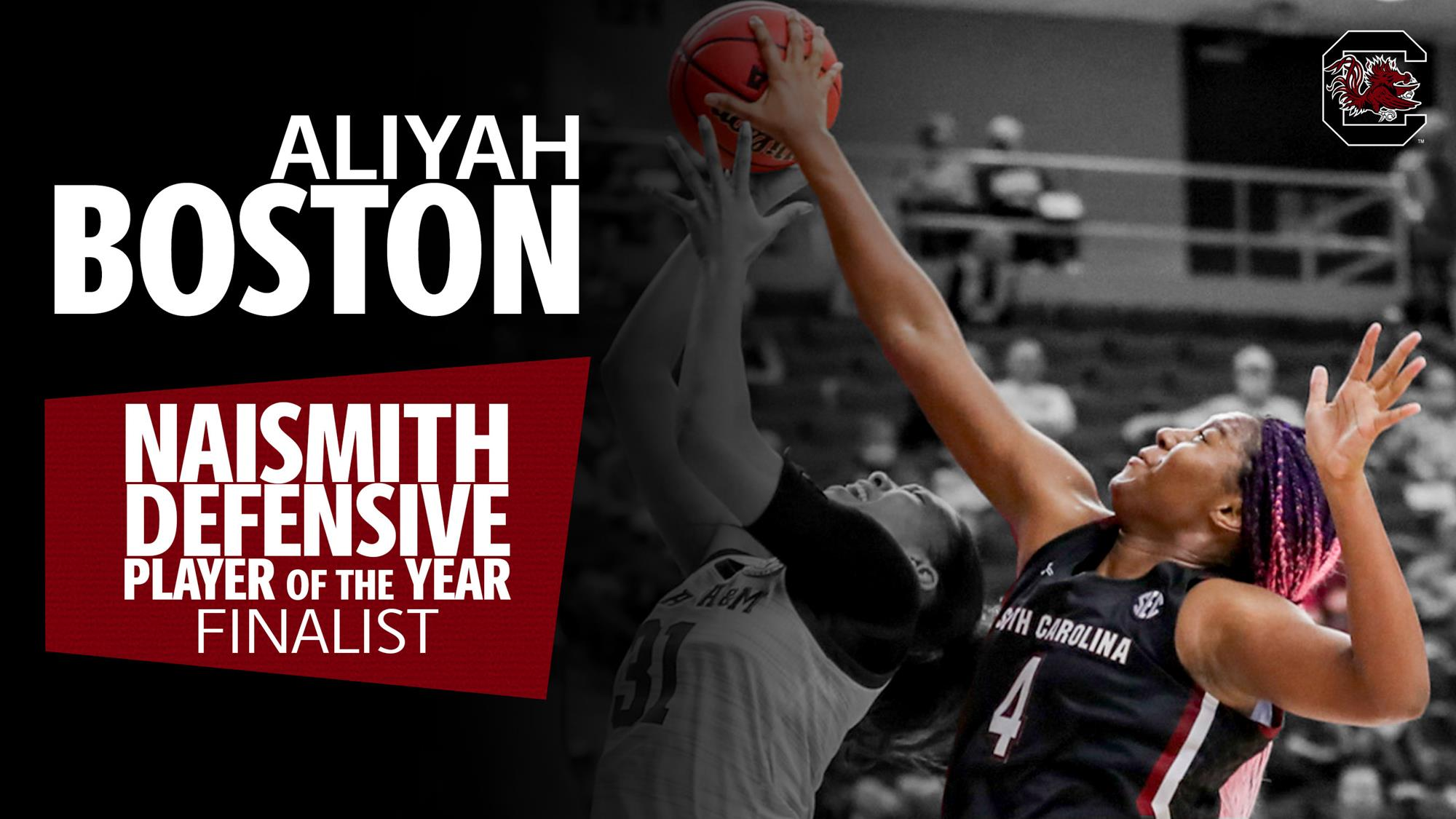 Boston Named Finalist for Naismith Defensive Player of the Year