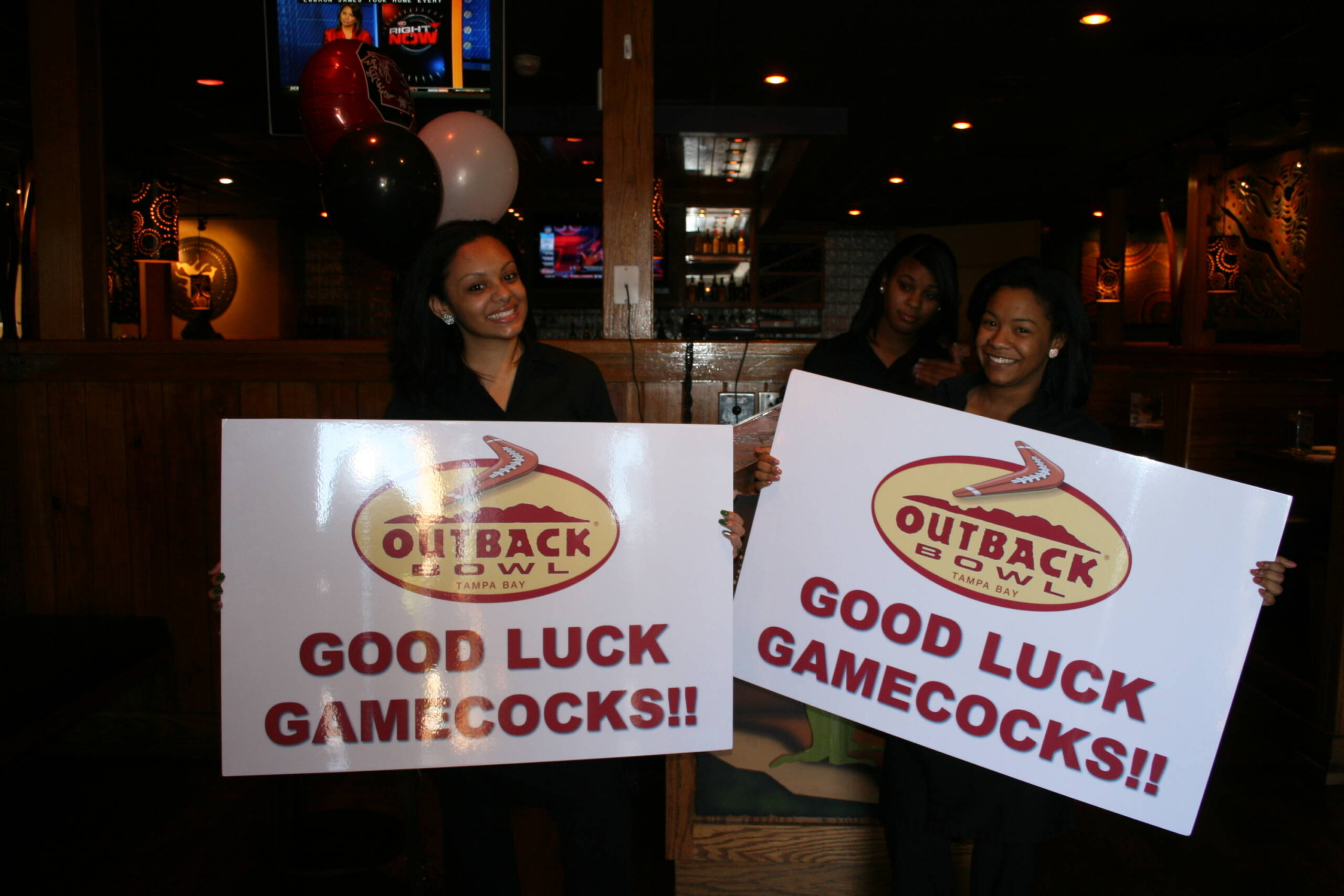 Football Team Lunch at Outback