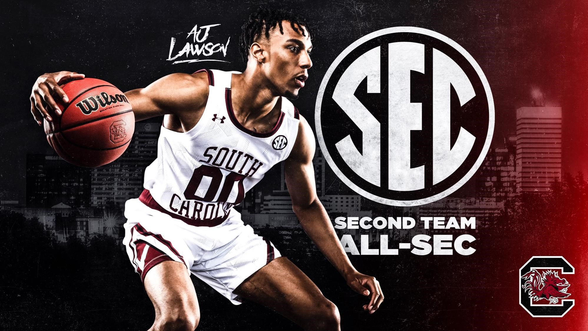 Lawson Named Second Team All-SEC By League Coaches