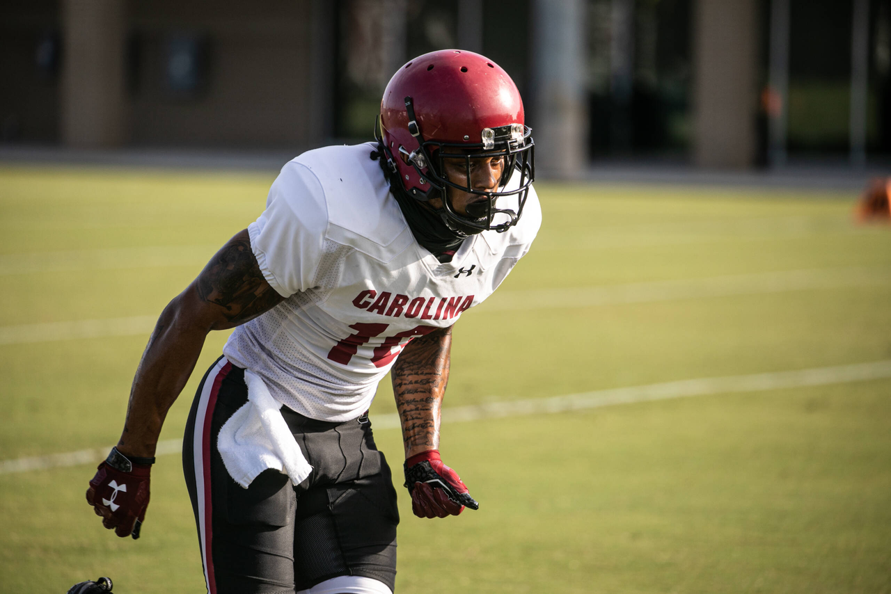 RJ Roderick (10) | Thursday, Aug. 27, 2020 | Ken & Cyndi Long Football Operations Center | Columbia, S.C. | Photos by South Carolina Athletics
