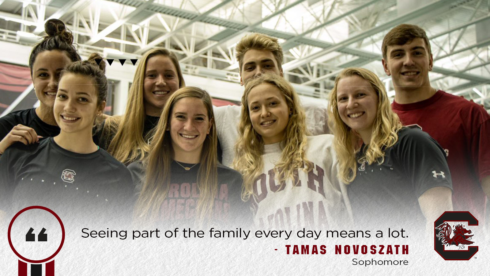 Swimming & Diving Team Takes Family Atmosphere to a New Level