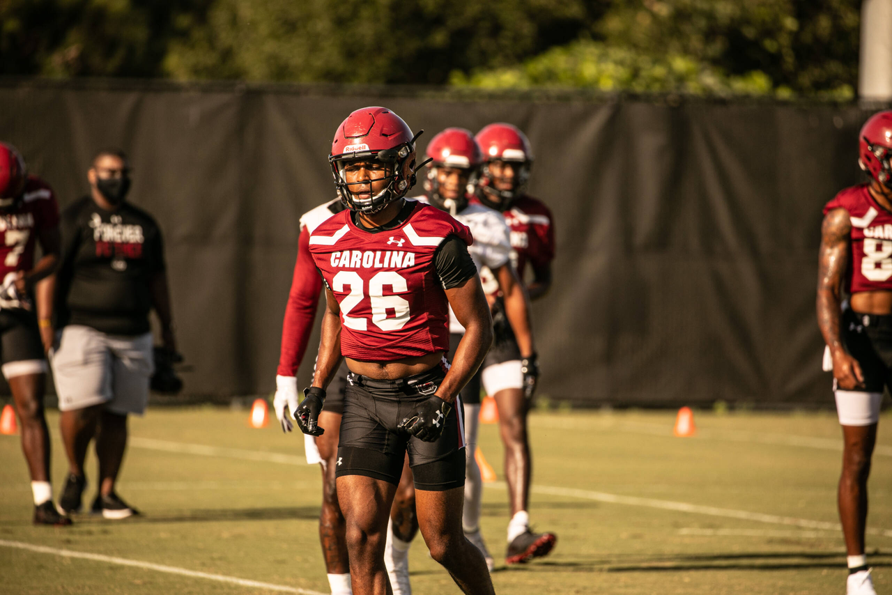 Elisha Brooks (26) | Thursday, Sept. 3, 2020 | Ken & Cyndi Long Football Operations Center | Columbia, S.C. | Photos by South Carolina Athletics