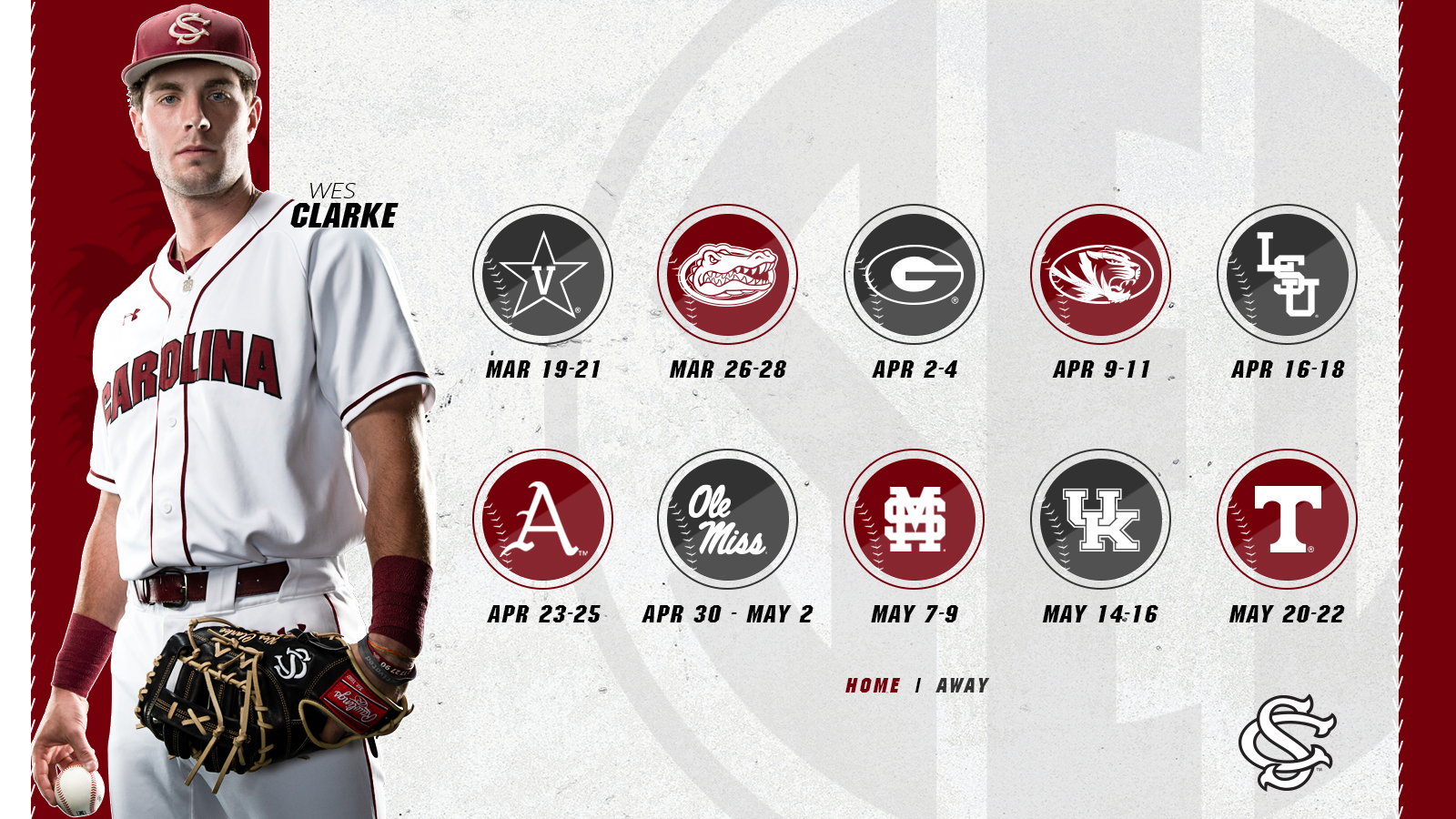 Baseball Announces 30-Game SEC Schedule