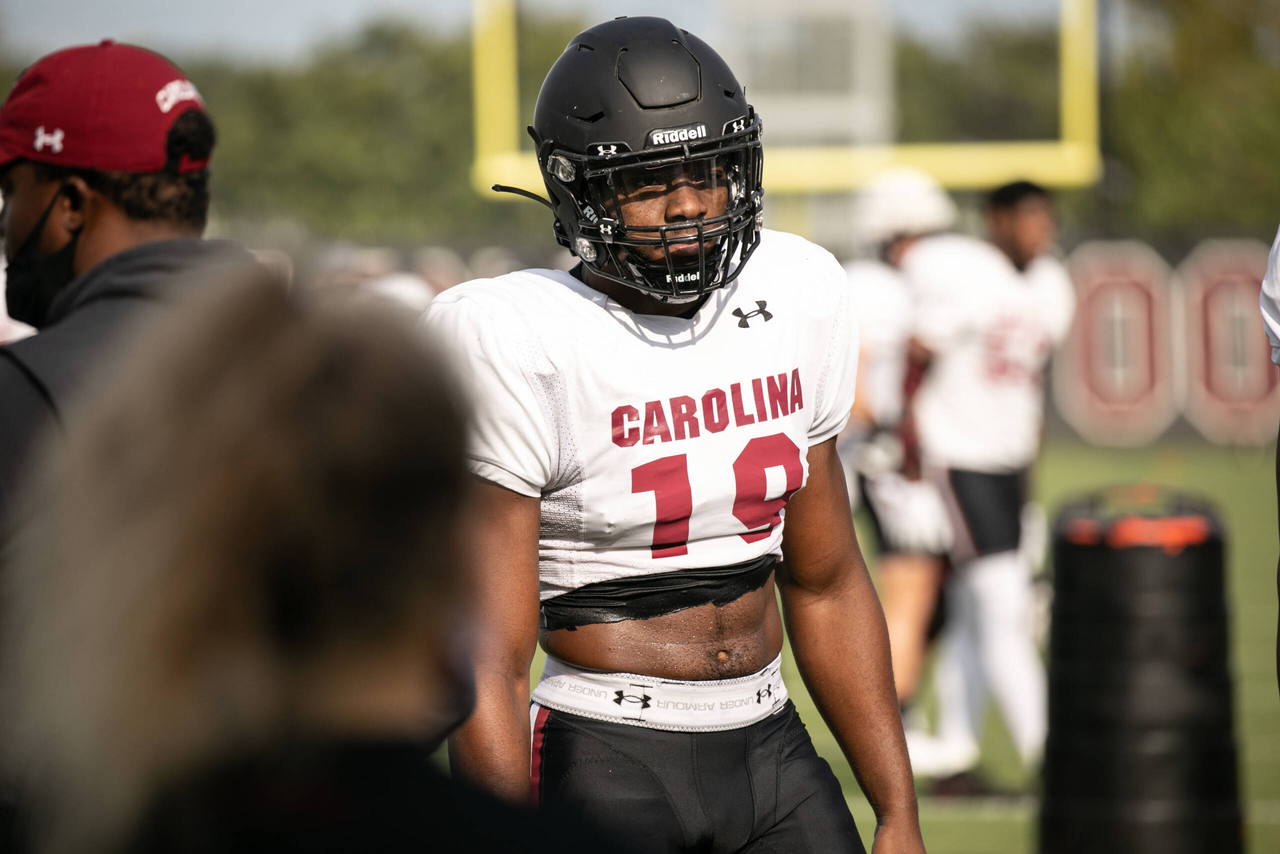 Brad Johnson (19) | Tuesday, Sept. 15, 2020 | Ken & Cyndi Long Football Operations Center | Columbia, S.C. | Photos by South Carolina Athletics