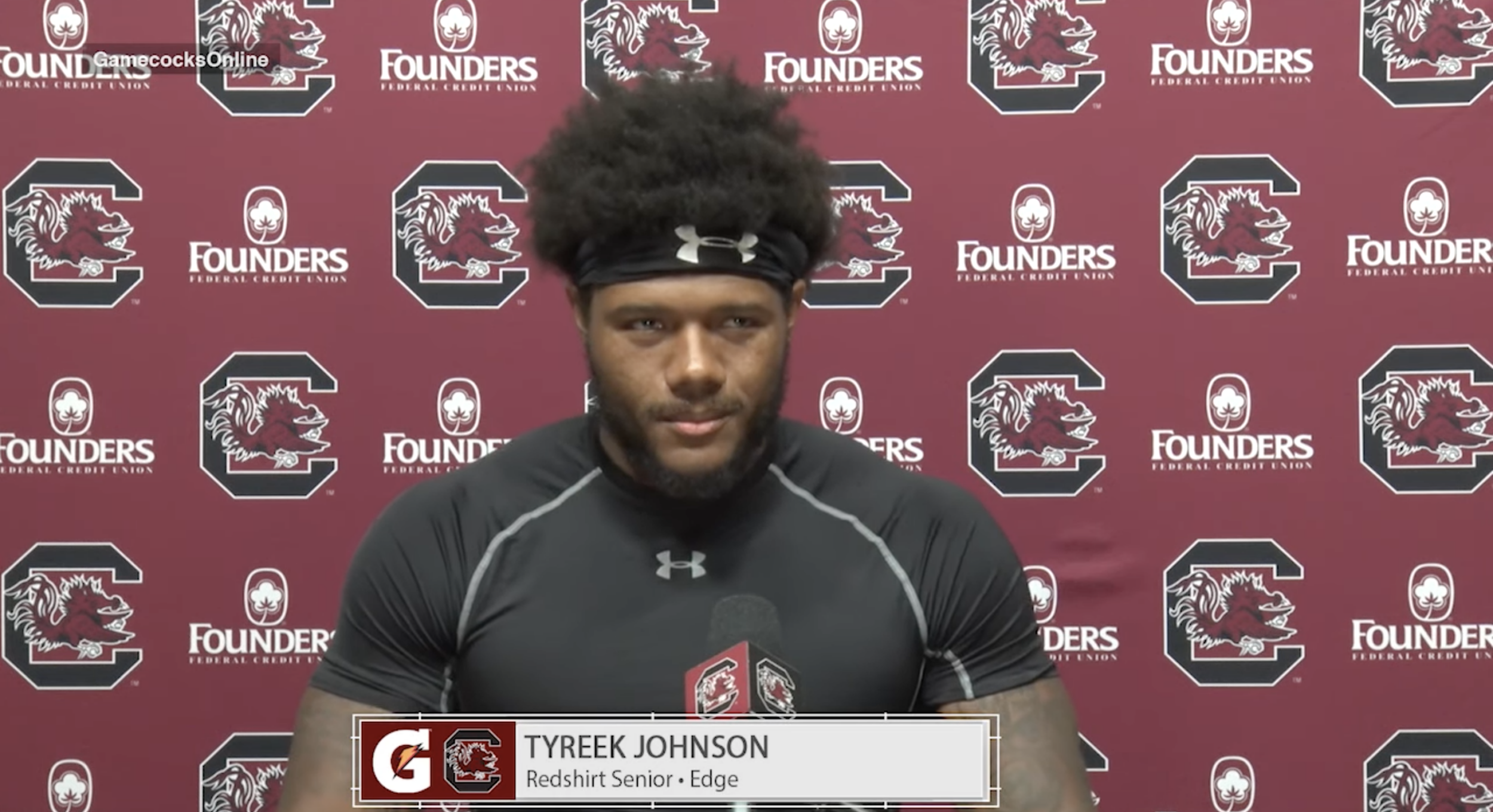 Football: Tyreek Johnson News Conference