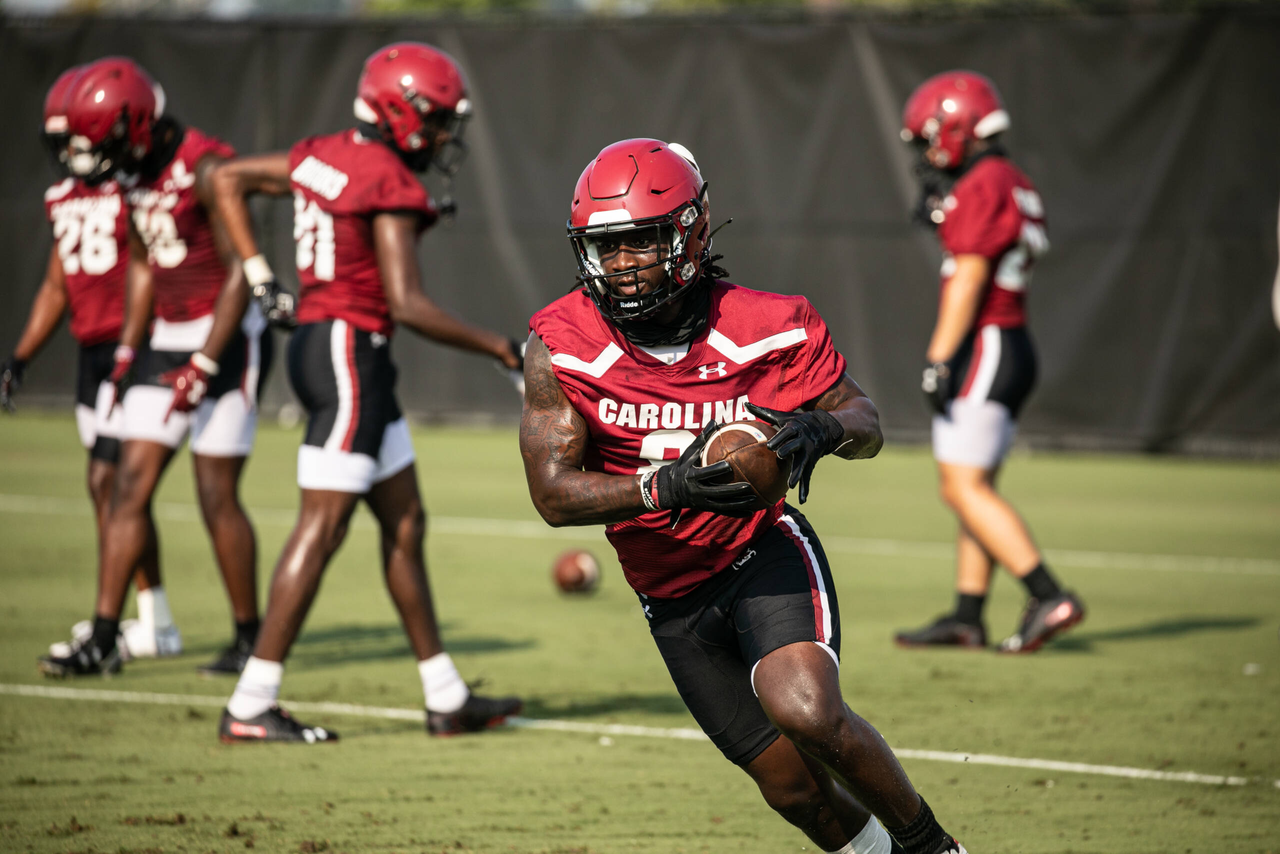 Randrecous Davis (8) | Wednesday, Aug. 19, 2020 | Ken & Cyndi Long Football Operations Center | Columbia, S.C. | Photos by South Carolina Athletics