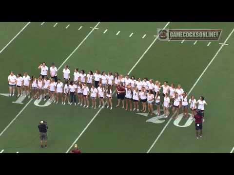 South Carolina Equestrian recognition at football