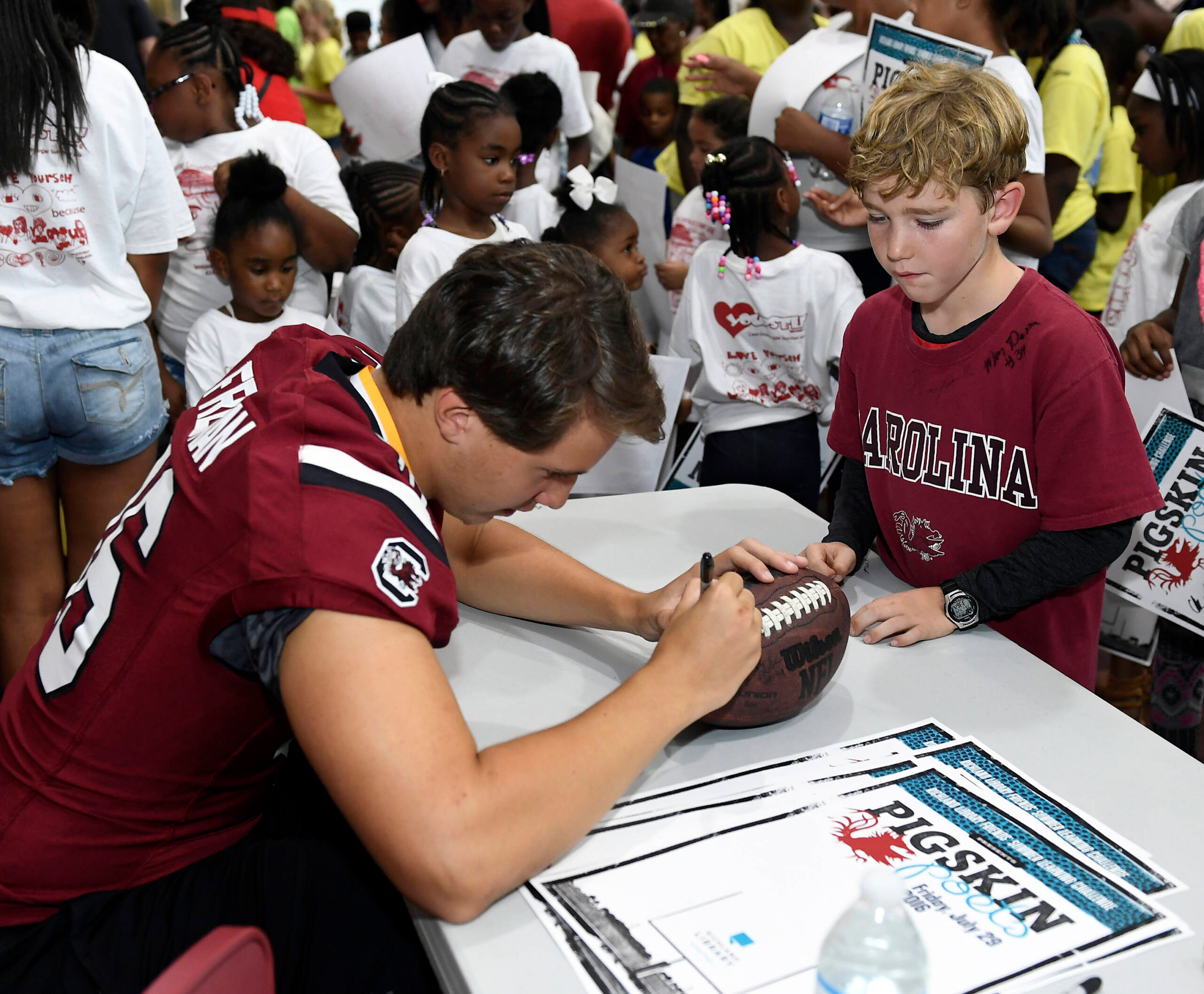 Gamecocks Participate in Annual Pigskin Poets Event