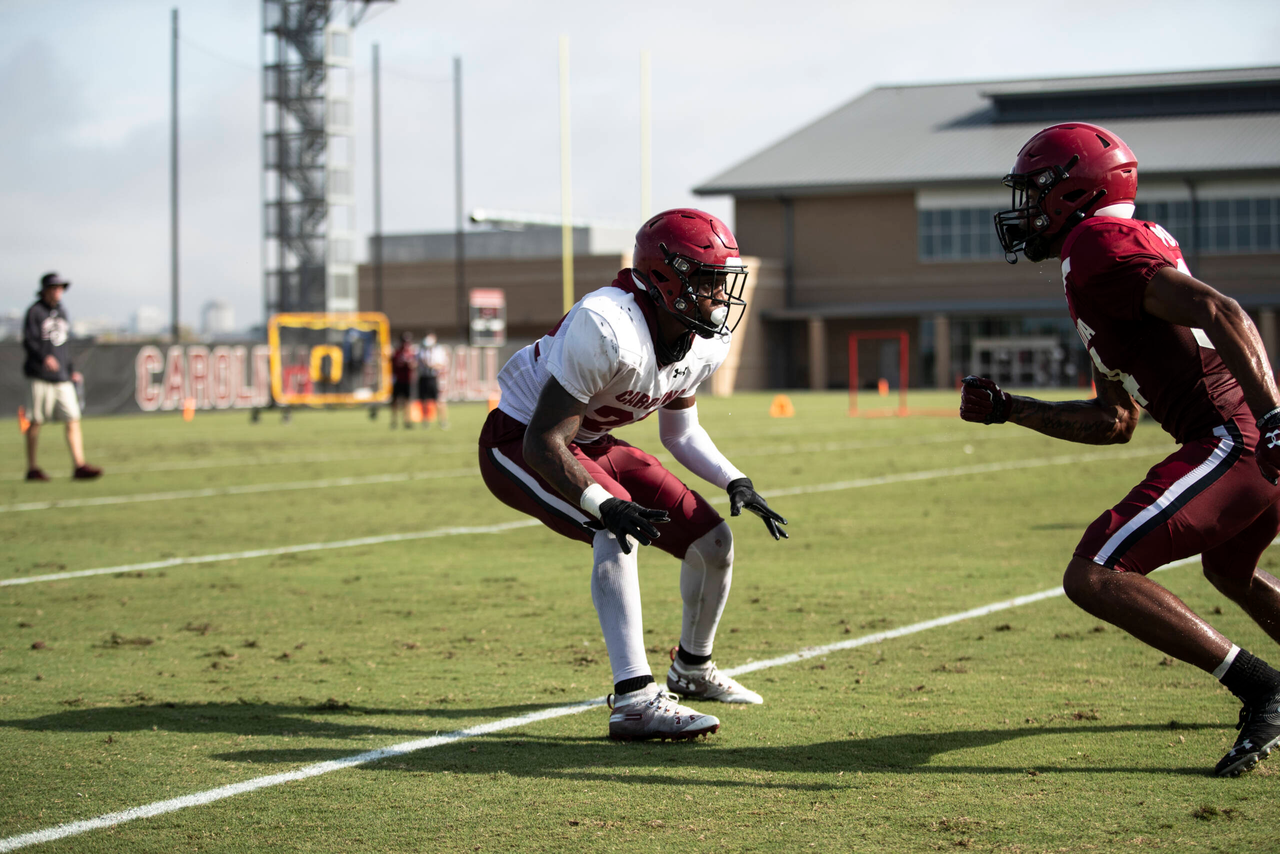 John Dixon (22) | Tuesday, Sept. 1, 2020 | Ken & Cyndi Long Football Operations Center | Columbia, S.C. | Photos by South Carolina Athletics