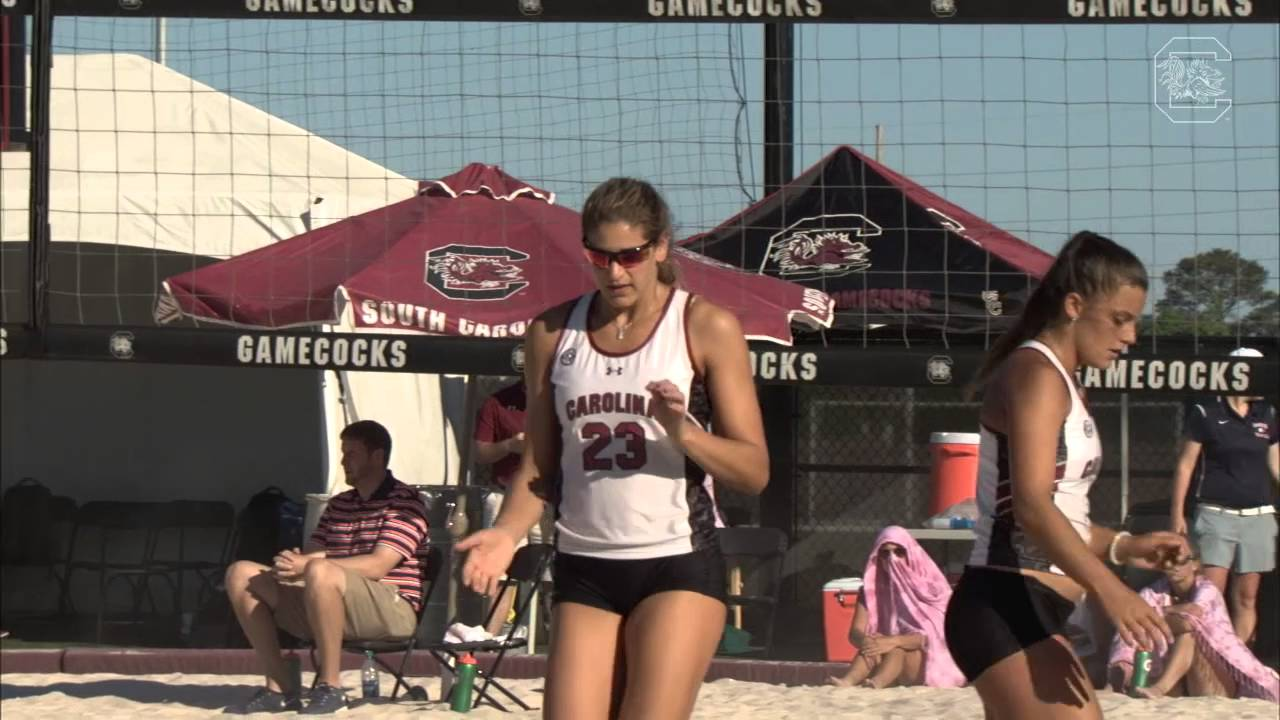 HIGHLIGHTS: Beach Volleyball vs. Carson-Newman — 4/17/16