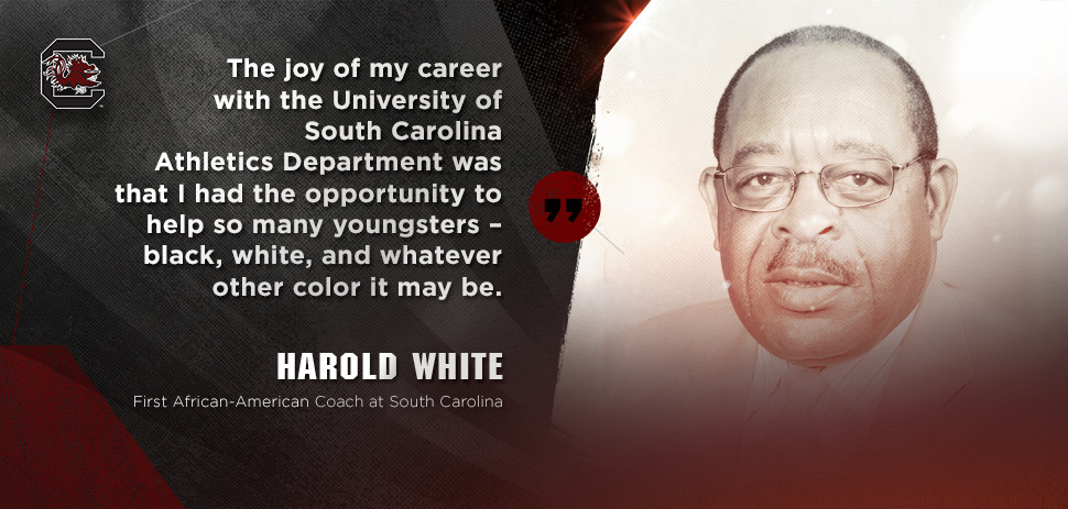 Harold White Stands as a Pioneer for Gamecock Football/Athletics