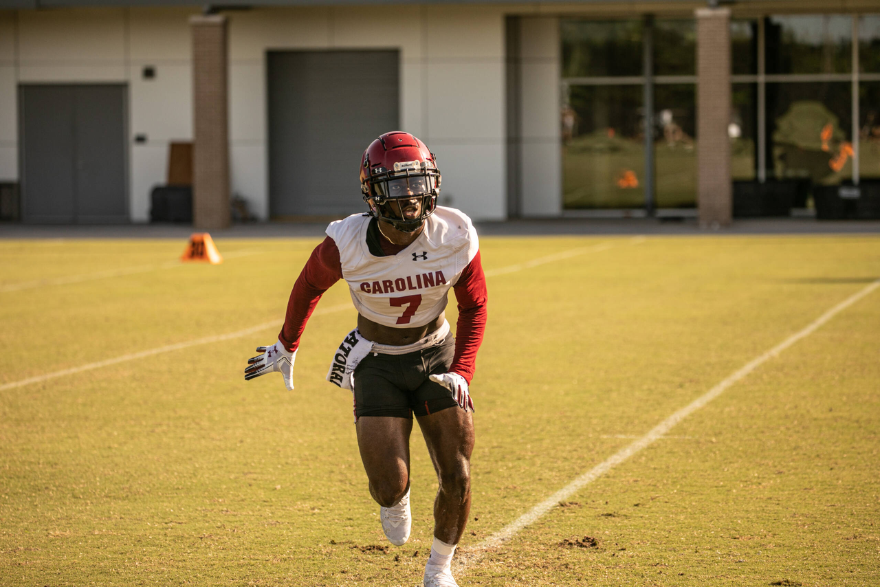 Jammie Robinson (7) | Thursday, Sept. 3, 2020 | Ken & Cyndi Long Football Operations Center | Columbia, S.C. | Photos by South Carolina Athletics