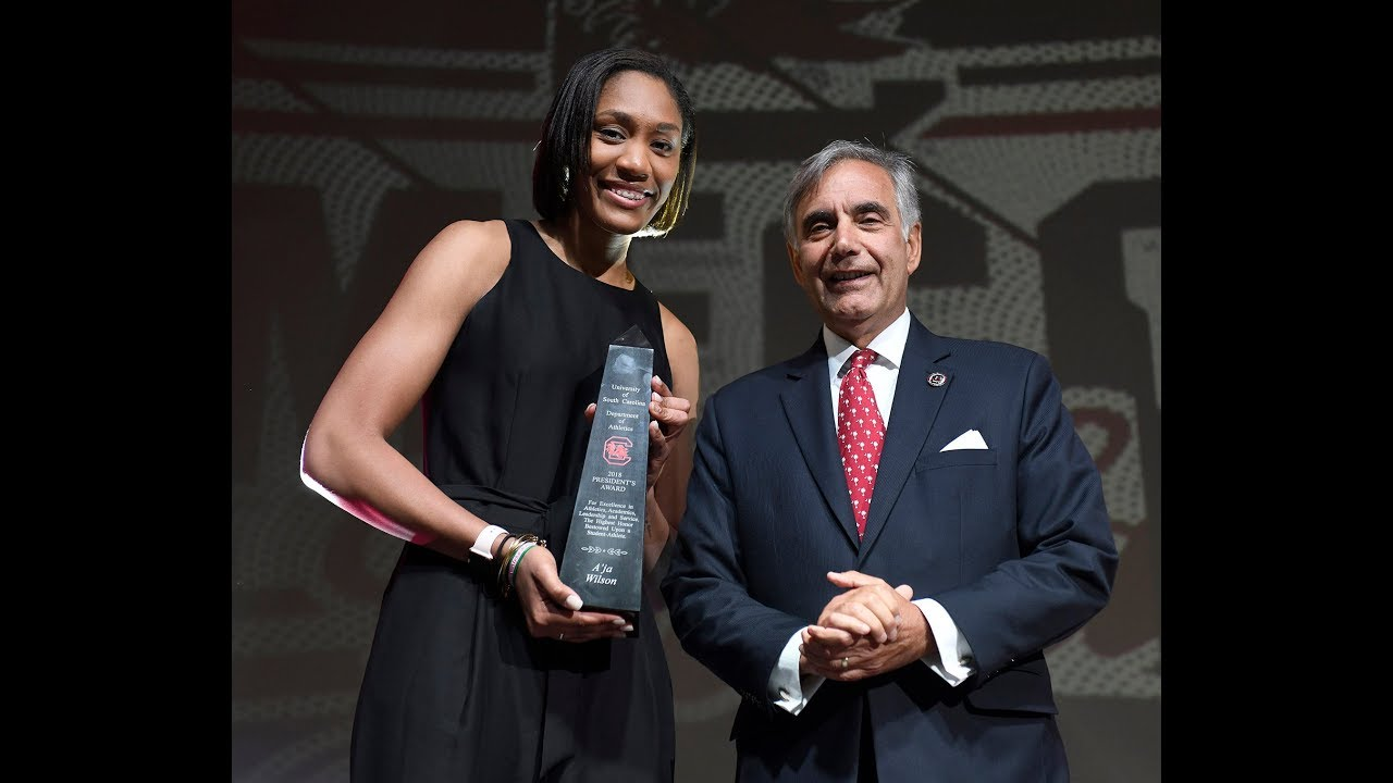 2018 Gamecock Gala President's Award — A'ja Wilson