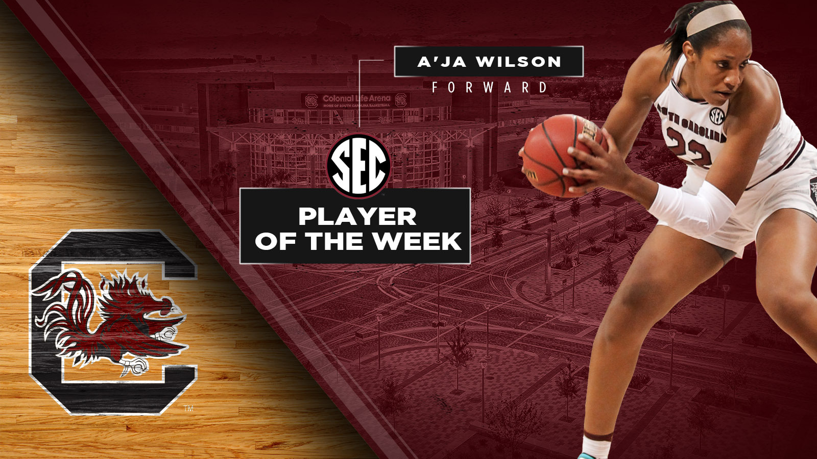 Wilson Named SEC Player of the Week