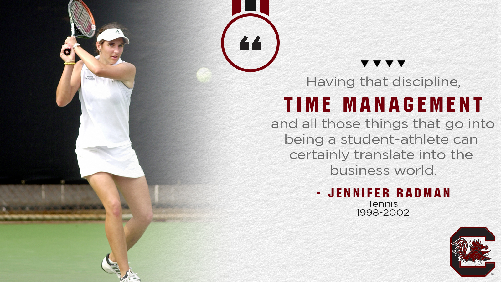 Life as a student-athlete prepped alumna for competitive work environment