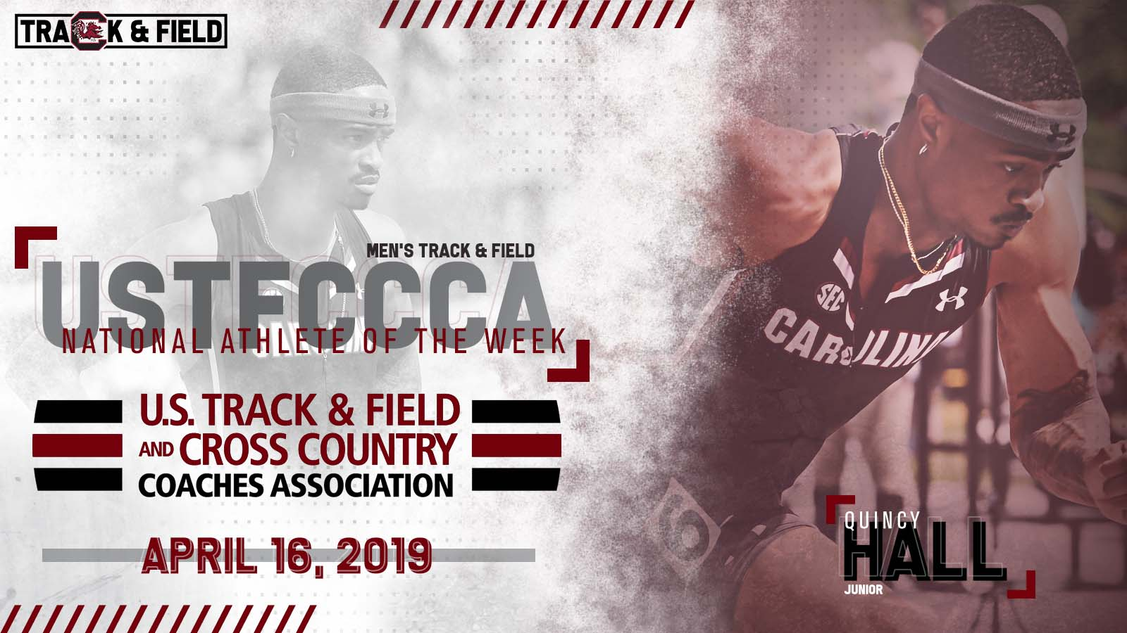 Gamecocks Dominate Weekly Track & Field Awards