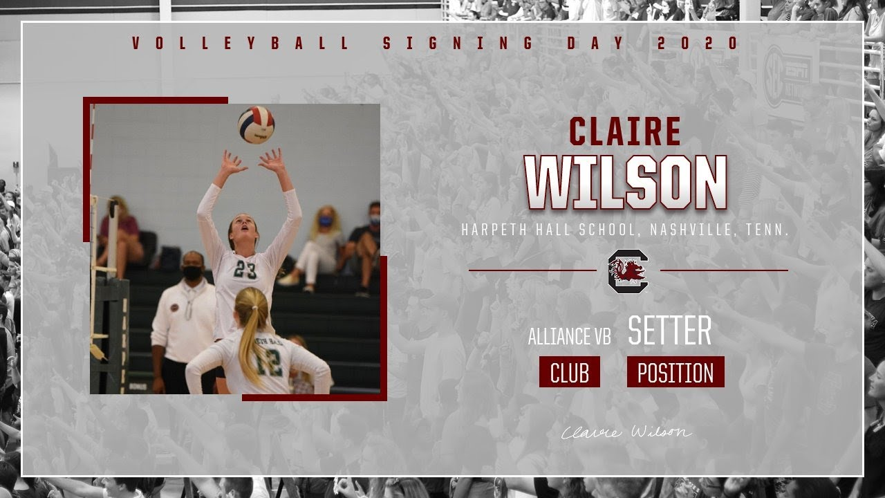 Volleyball Signing Day: Tom Mendoza on Claire Wilson