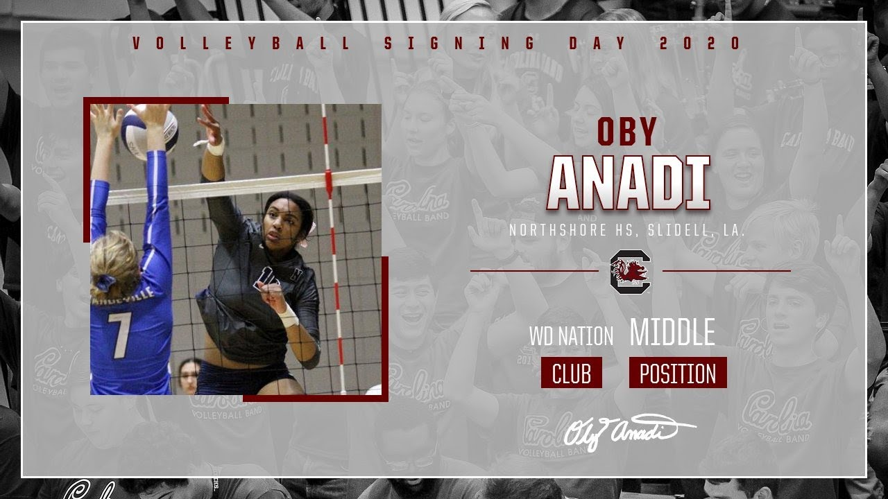 Volleyball Signing Day: Tom Mendoza on Oby Anadi