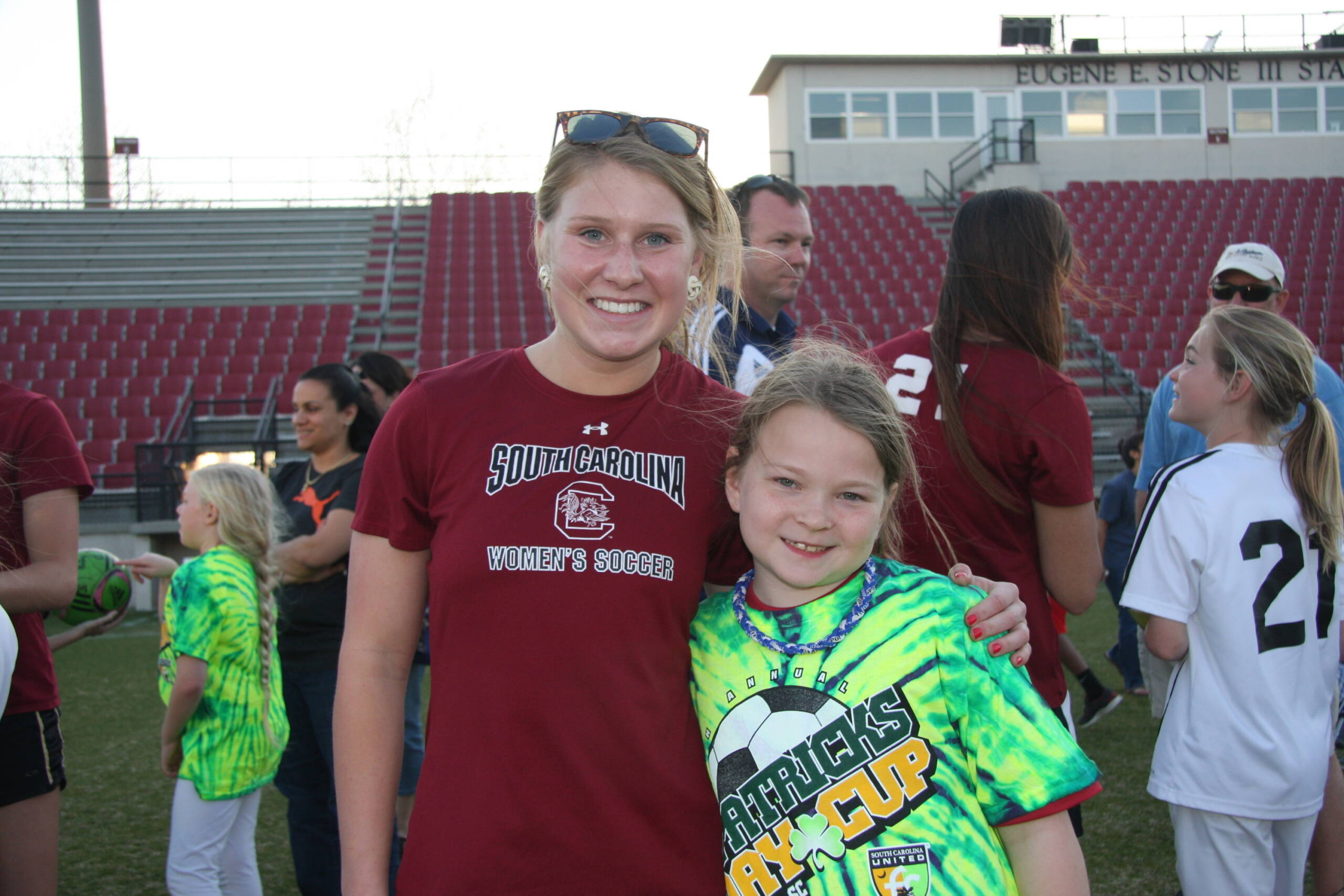 Gamecocks Host Youth Soccer Group from SSA