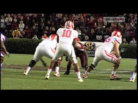 Gamecocks Defense Sacks vs. Clemson - 2011