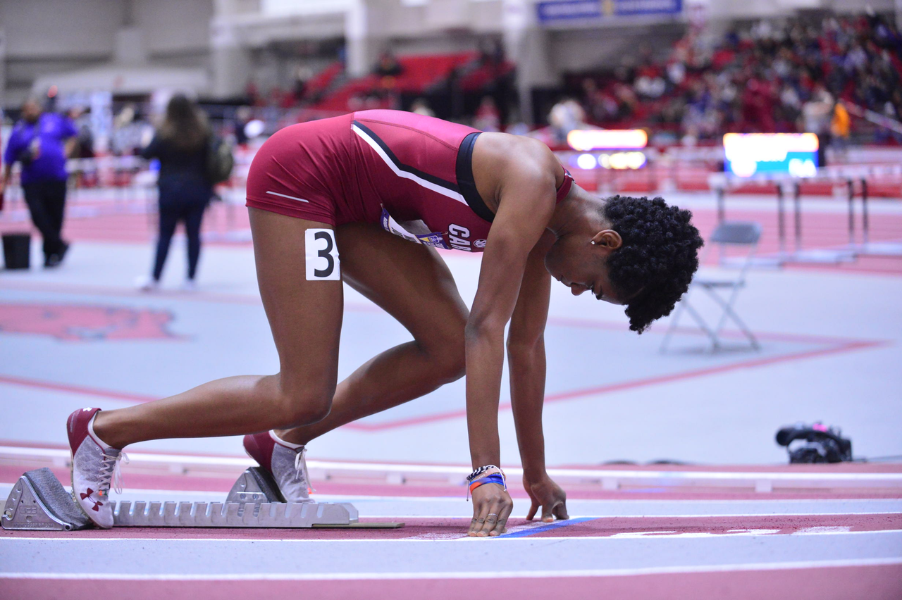 Wadeline Jonathas in action at the SEC Championships | Feb. 22-23 | Photo by Gunnar Rathbun