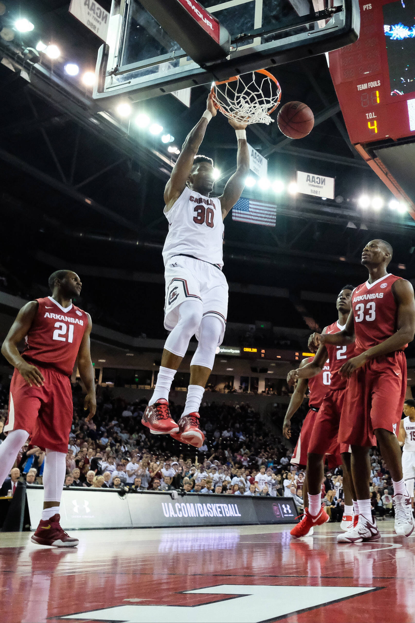 South Carolina vs. Arkansas