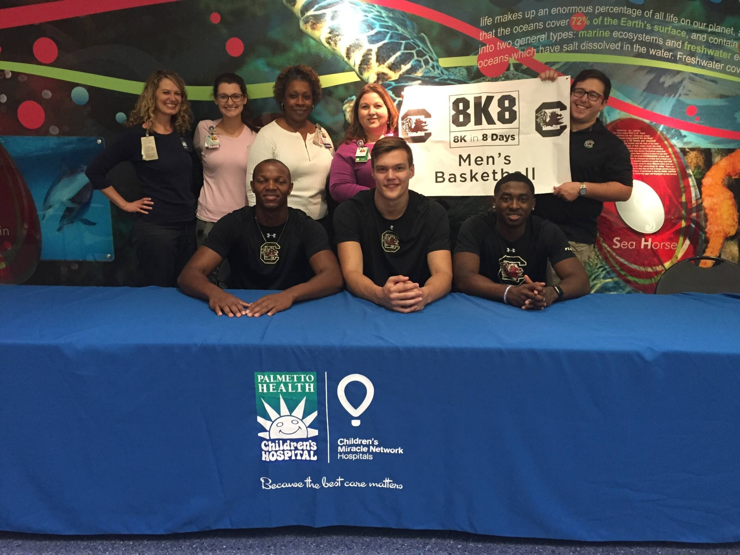 8K In 8 Days Campaign Visits Palmetto Health Children's Hospital