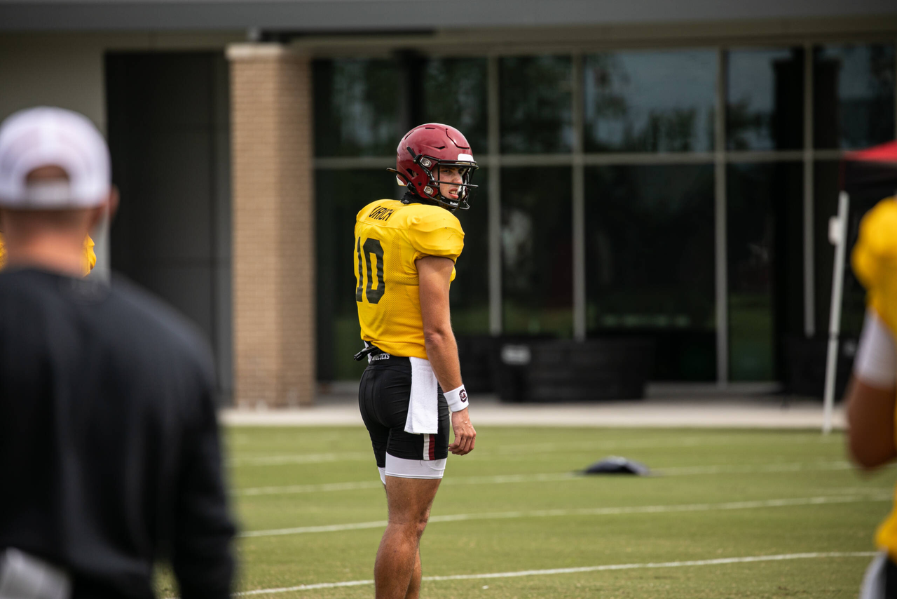 Jay Urich (10) | Saturday, Aug. 22, 2020 | Ken & Cyndi Long Football Operations Center | Columbia, S.C. | Photos by South Carolina Athletics