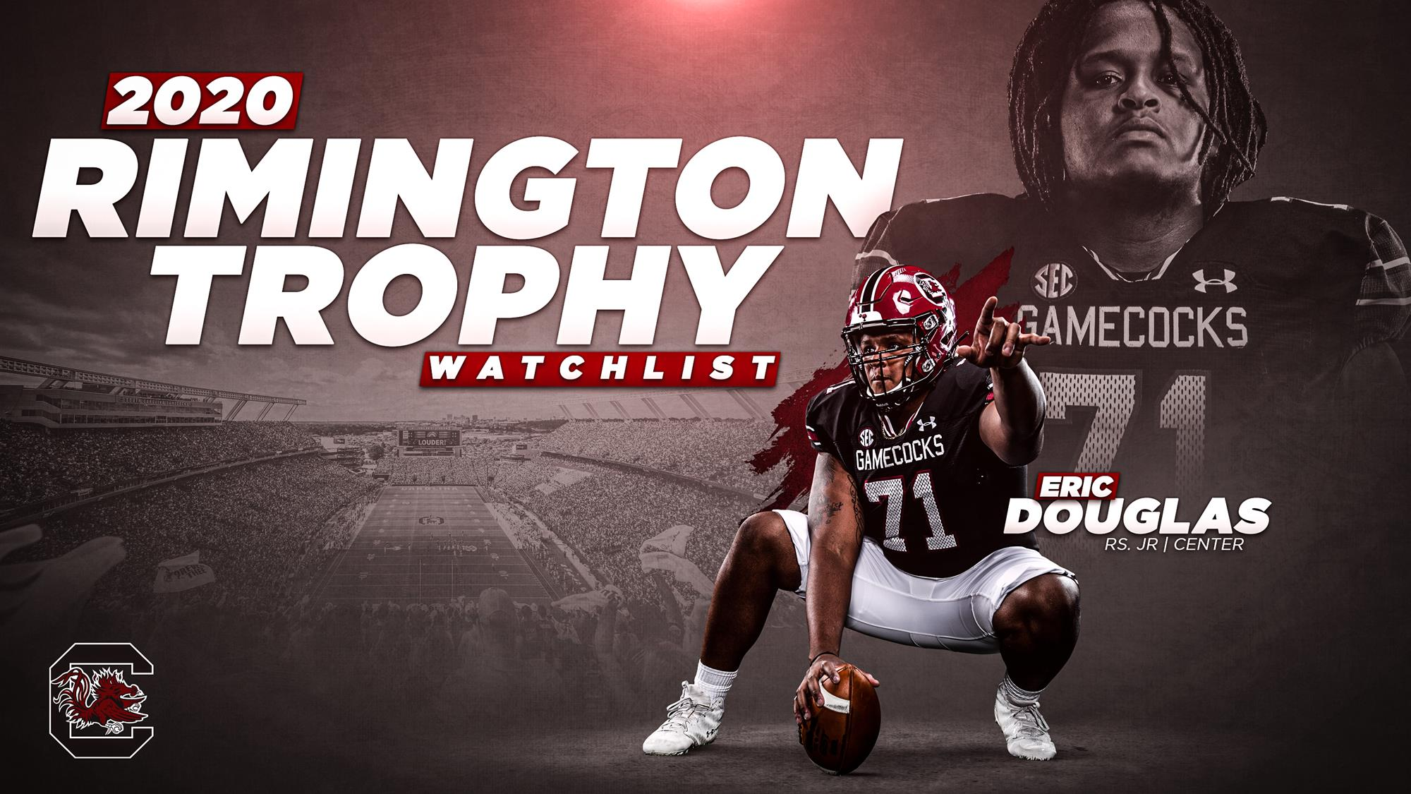 Douglas Named to Rimington Trophy Watch List