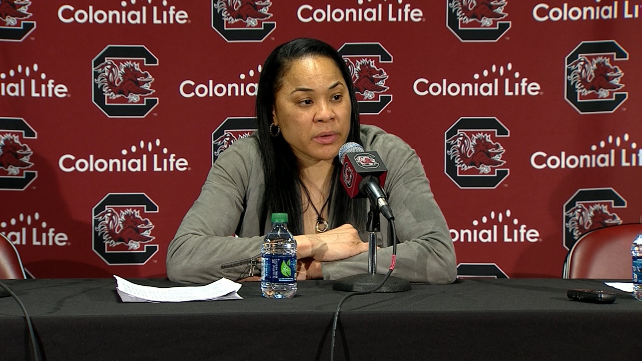 POST-GAME: Dawn Staley on Auburn — 2/9/17