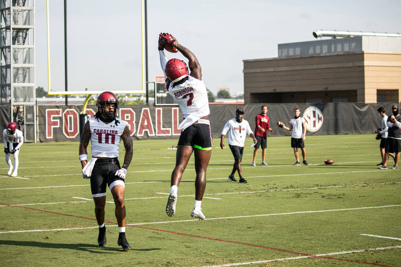 Jammie Robinson (7) | Wednesday, Aug. 19, 2020 | Ken & Cyndi Long Football Operations Center | Columbia, S.C. | Photos by South Carolina Athletics