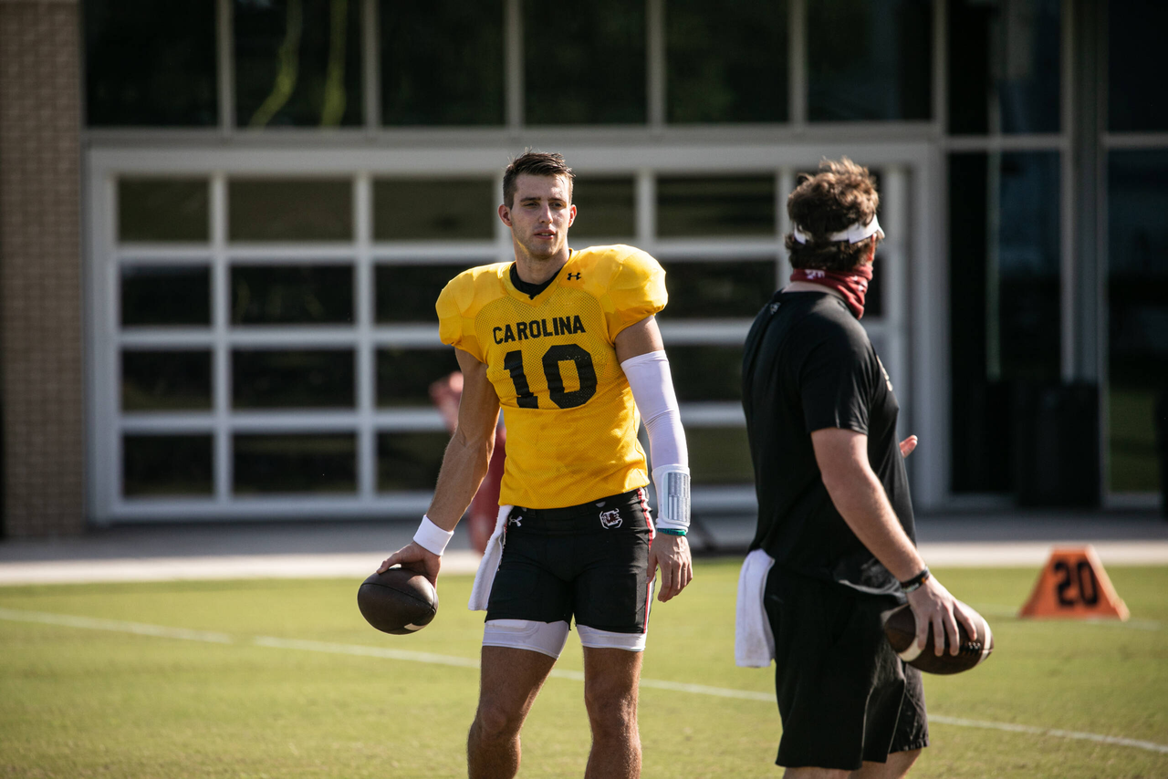 Jay Urich (10) | Thursday, Aug. 27, 2020 | Ken & Cyndi Long Football Operations Center | Columbia, S.C. | Photos by South Carolina Athletics