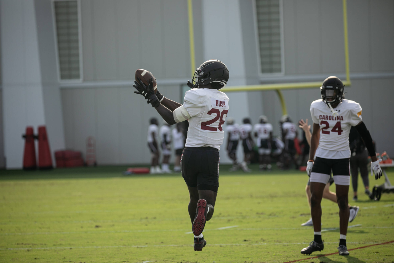 Darius Rush (28) | Tuesday, Sept. 15, 2020 | Ken & Cyndi Long Football Operations Center | Columbia, S.C. | Photos by South Carolina Athletics