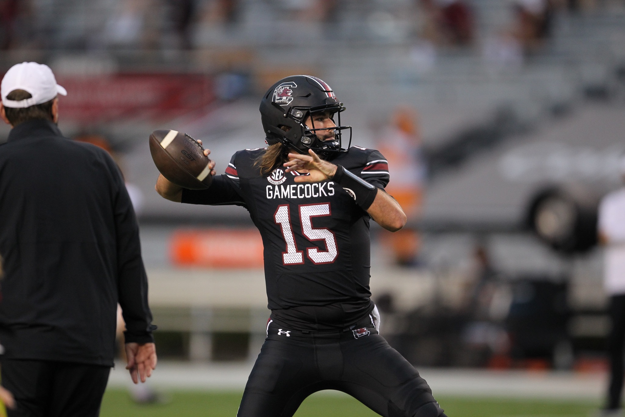 Collin Hill (15) | Saturday, Sept. 26, 2020 | Williams-Brice Stadium | Columbia, S.C. | Photos by Travis Bell