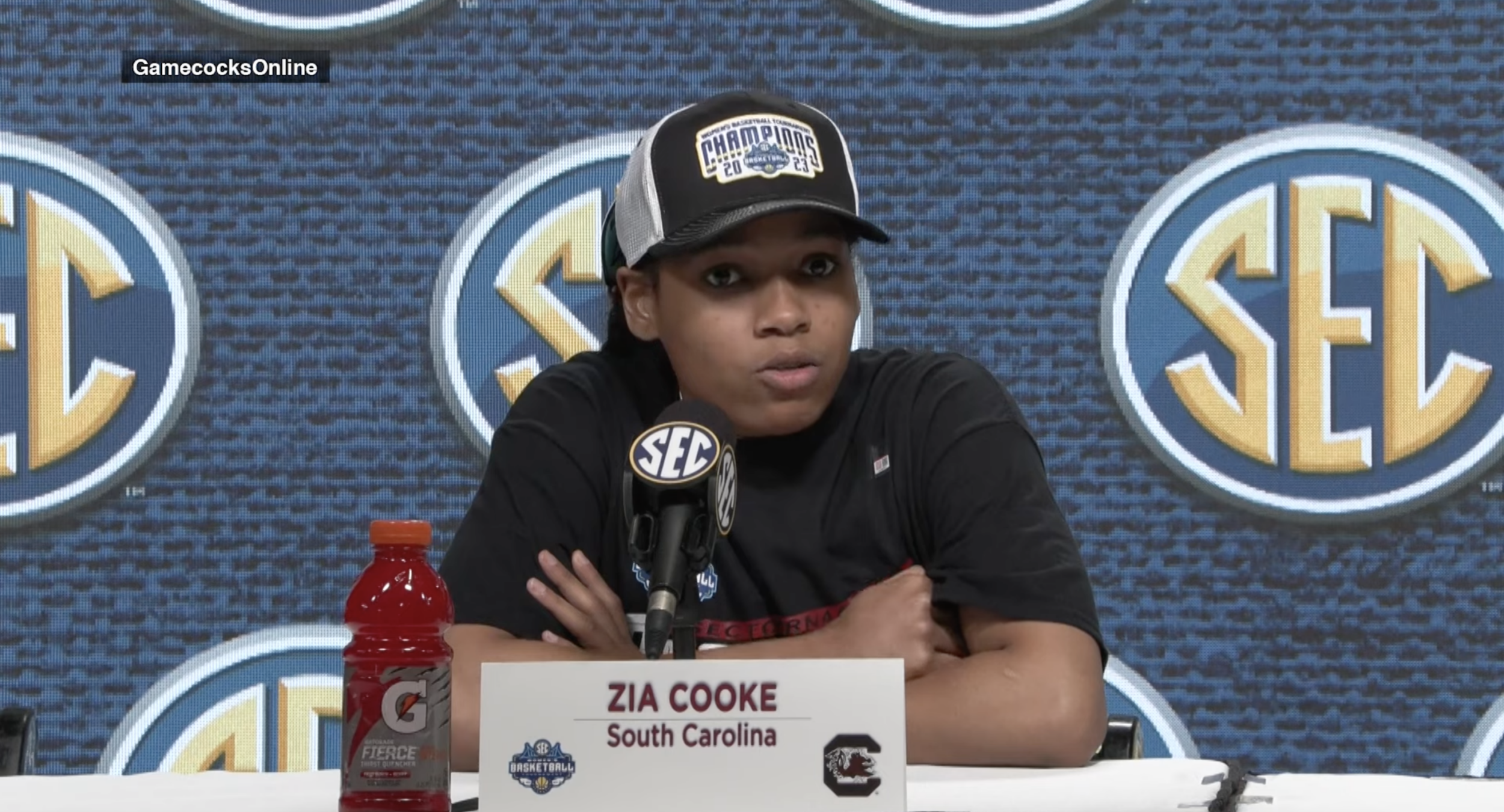 PostGame: (Tennessee) Zia Cooke News Conference