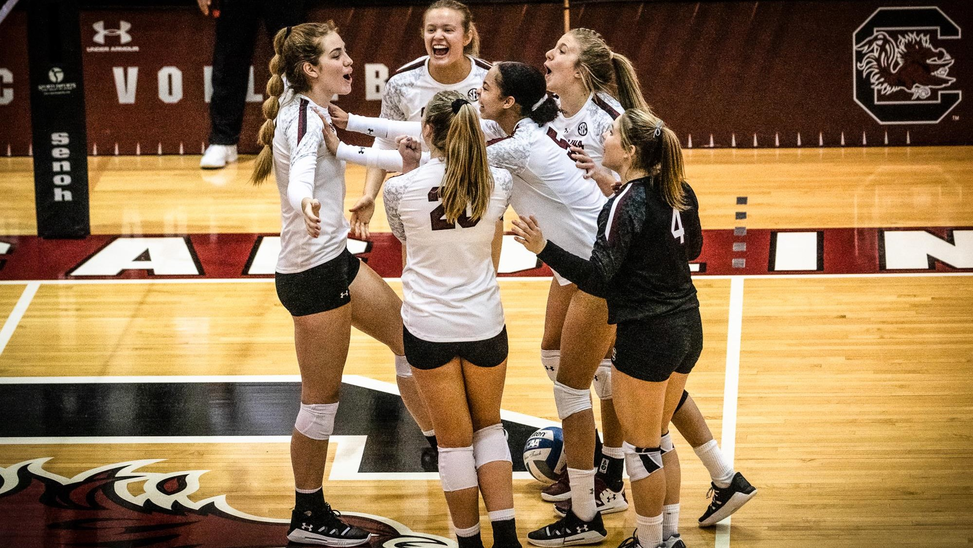 Volleyball Downs Ole Miss in Home Finale