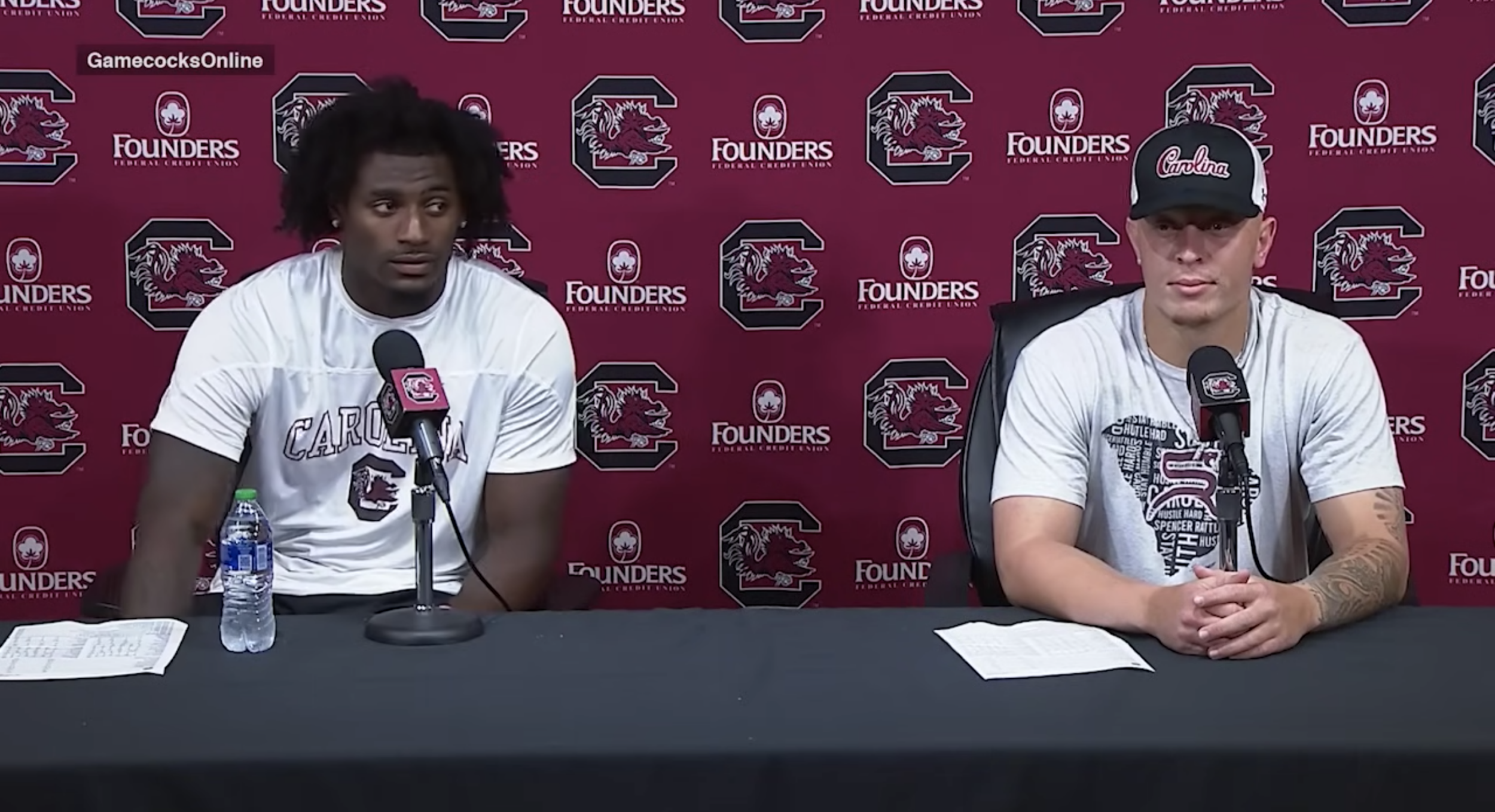 PostGame News Conference: Xavier Legette and Spencer Rattler - (Miss St)