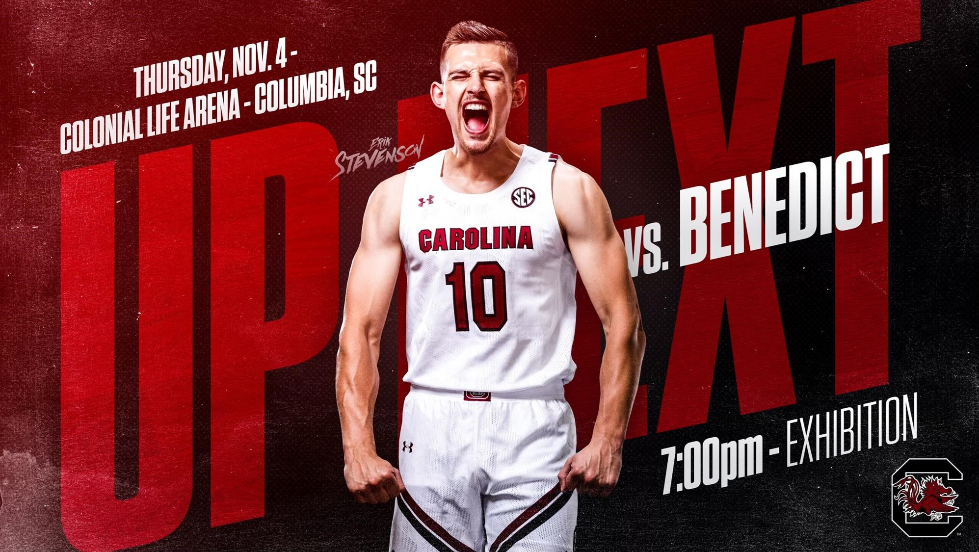 Gamecocks Set For Thursday Exhibition Versus Benedict