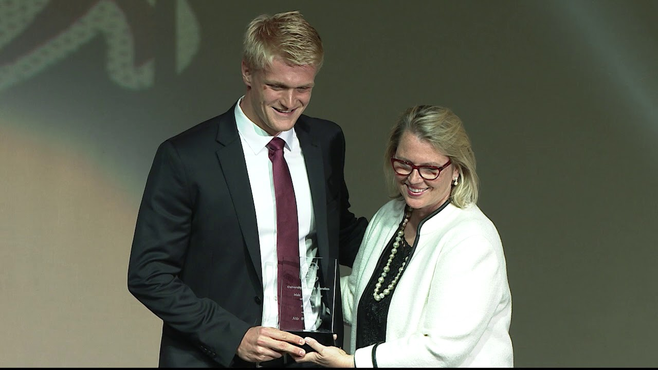 2018 Gamecock Gala Male Scholar-Athlete of the Year — Nils Wich-Glasen