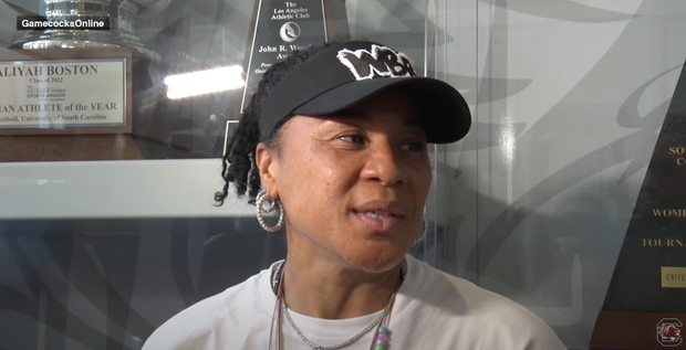 Dawn Staley talks with local media, 9/24/24