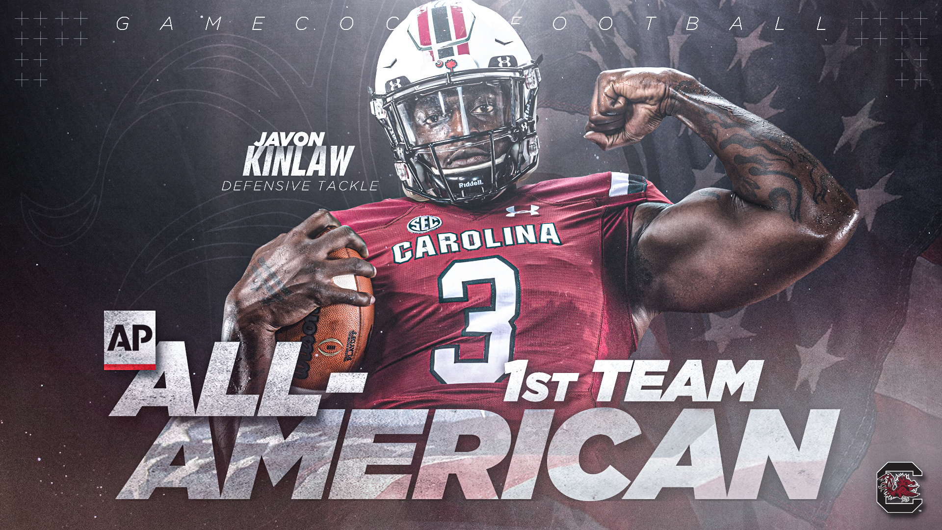 Kinlaw Named First Team All-America by The Associated Press