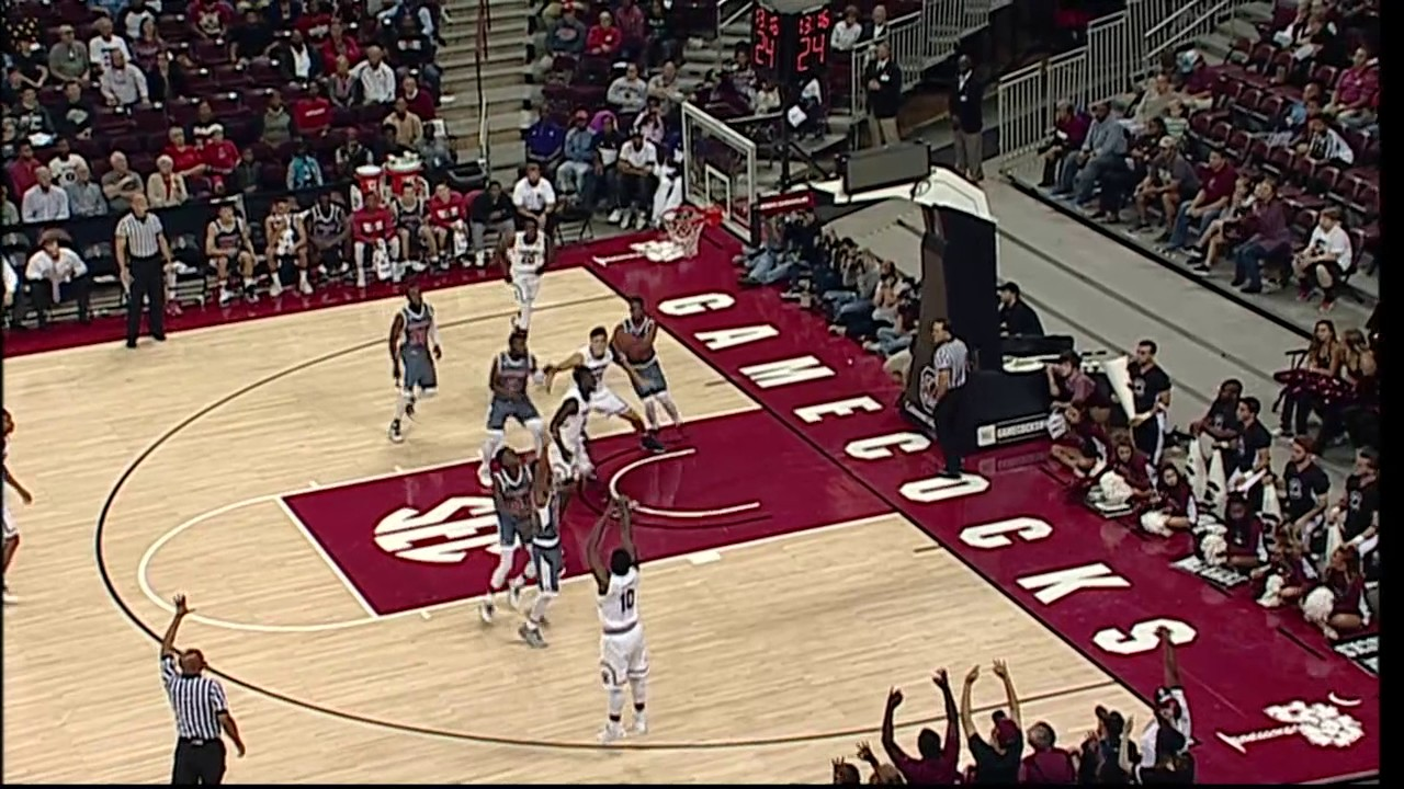 HIGHLIGHTS: Men's Basketball Defeats Newberry 107-89 (11/6/16)