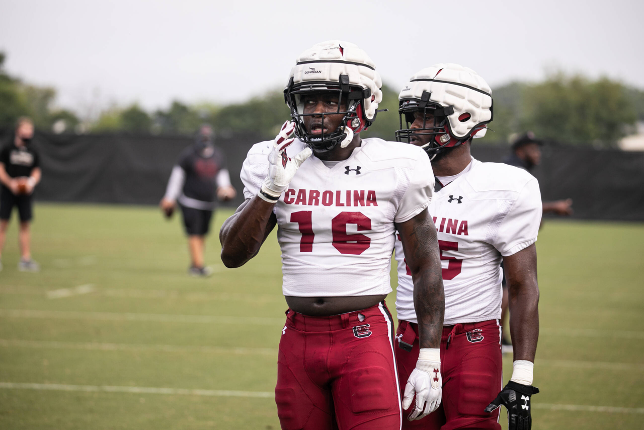 Rodricus Fitten (16) | Monday, Aug. 24, 2020 | Ken & Cyndi Long Football Operations Center | Columbia, S.C. | Photos by South Carolina Athletics