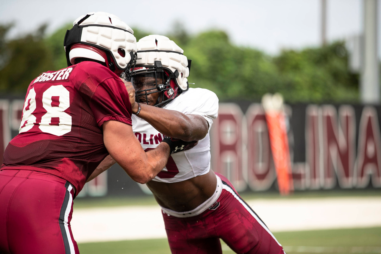 Brad Johnson (19) | Tuesday, Sept. 1, 2020 | Ken & Cyndi Long Football Operations Center | Columbia, S.C. | Photos by South Carolina Athletics