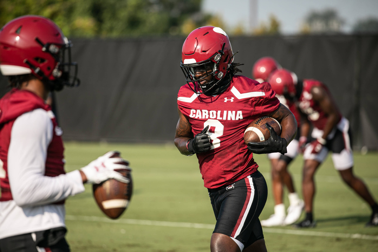 Randrecous Davis (8) | Wednesday, Aug. 19, 2020 | Ken & Cyndi Long Football Operations Center | Columbia, S.C. | Photos by South Carolina Athletics